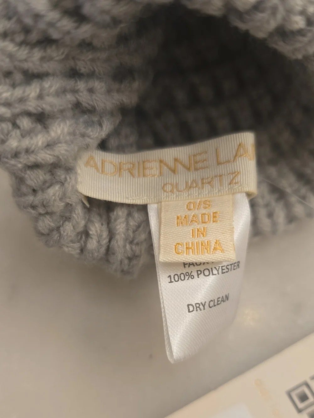 NWT Adrienne Landau Knit Fingerless Gloves
